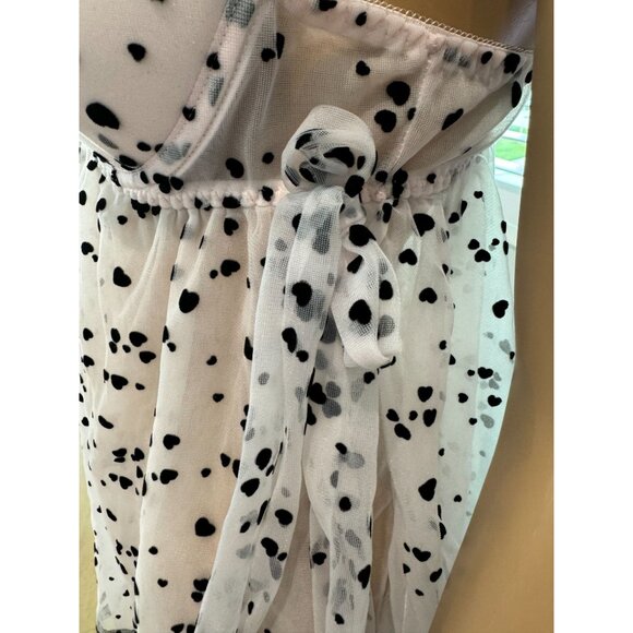 Seductive Wear Cinema Etoile Mesh Babydoll Chemise, size medium - Picture 4 of 12